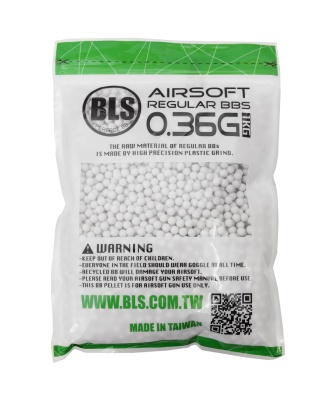 Шары BLS 0,36 1 кг (2700 шт) слоновая кость страйкбол (airsoft)21