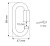Карабин CAMP Oval Quick Link 10 mm zinc plated2