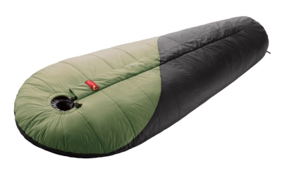 Спальный мешок Bask SAYAN (черный/хаки)