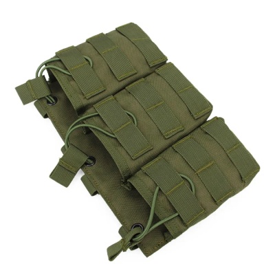 Подсумок тройной molle ADR FJB-03 Olive23