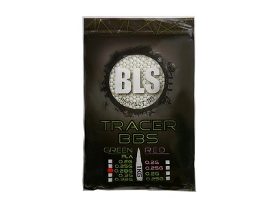 Шары BLS 0,28 Tracer Green 1кг (3500 шт.) страйкбол (airsoft)21