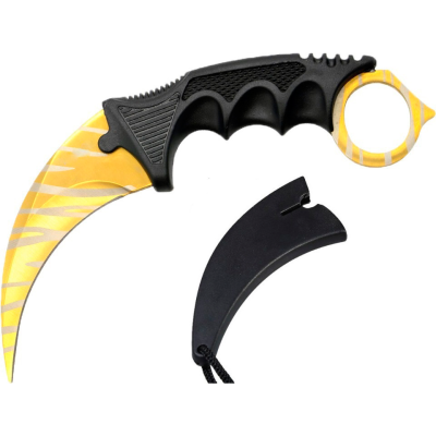 Нож нескладной Патриот PT-TRK07 (керамбит, зуб тигра) - Магазин снаряжения для активного отдыха «Адреналин спорт».