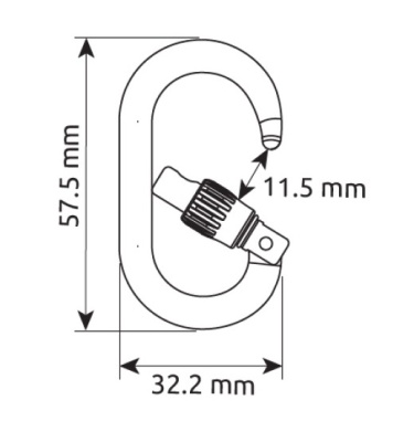 Комплект карабинов CAMP Ekto Lock RACK PACK 6 шт26