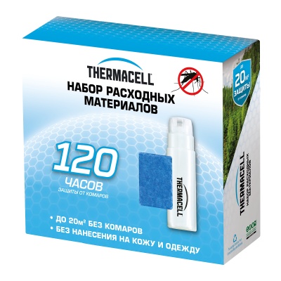 Набор запасной Thermacell (10 газовых картриджа + 30 пластин) - Магазин снаряжения для активного отдыха «Адреналин спорт».