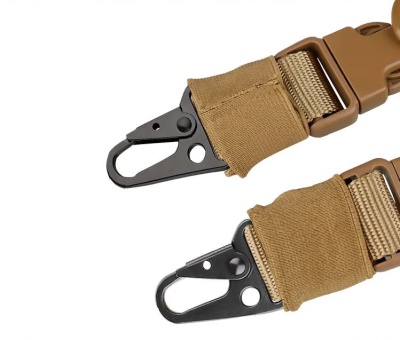 Ремень двухточечный ADR QS-03 Black с быстрым сбросом22