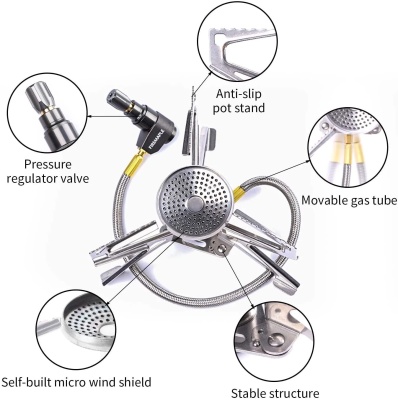 Горелка газовая Fire Maple POLARIS Remote21