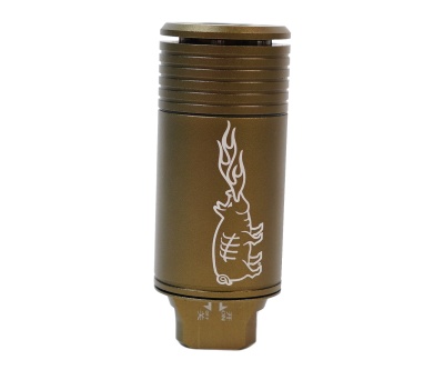 Трассерная насадка с эффектом пламени (Noveske) 80/35мм 14- USB Tan