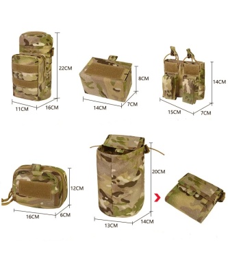 Пояс разгрузочный ADR CH-423 с подсумками Olive23