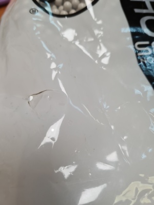 Шары BLS 0,48 1кг (2000 шт) слоновая кость УЦЕНКА22