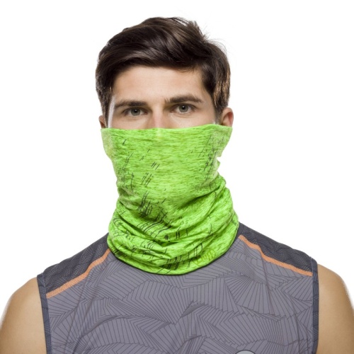 Бандана Buff CoolNet UV+ Reflective R-Lime Htr26