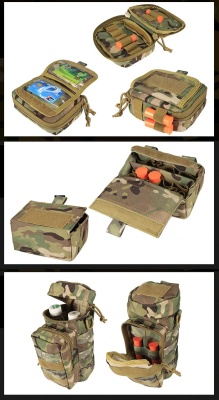 Пояс разгрузочный ADR CH-423 с подсумками Multicam24