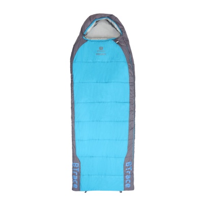 Спальный мешок BTrace Hover (серый/синий) правый
