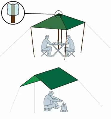 Тент Alexika AWNING 4х4 green 9180.440127