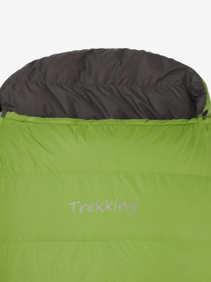 Спальный мешок Bask TREKKING V2 M (зеленый/т.серый) левый22