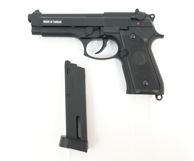 Модель пистолета (KJW) M9.CO2 M9 GBB GO2 Black