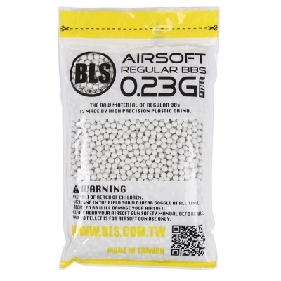 Шары BLS 0,23 White 1кг (4300шт.) страйкбол (airsoft)21