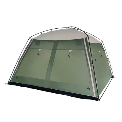 Палатка BTrace Camp (зеленая/беж_1