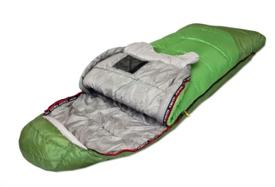Спальный мешок Alexika FORESTER зеленый правый 9230.0101124