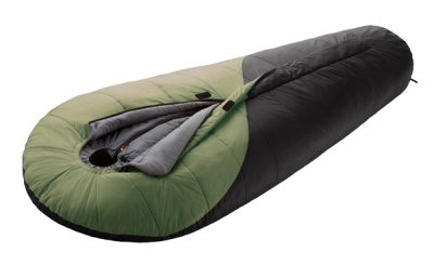 Спальный мешок Bask SAYAN (черный/хаки)2