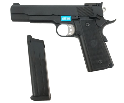 Модель пистолета WE COLT M1911 P14-45 CO2 GBB Black