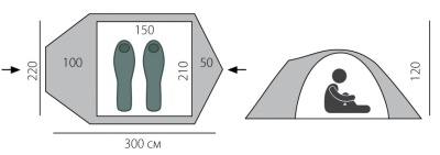 Палатка BTrace Challenge 23