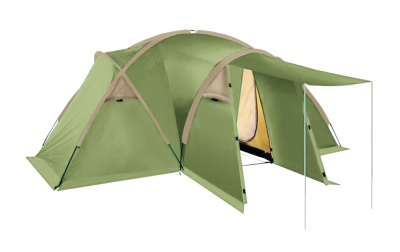 Палатка BTrace Prime 4 (зеленая)14
