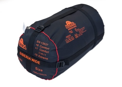 Спальный мешок Alexika SIBERIA WIDE серый 9253.01076