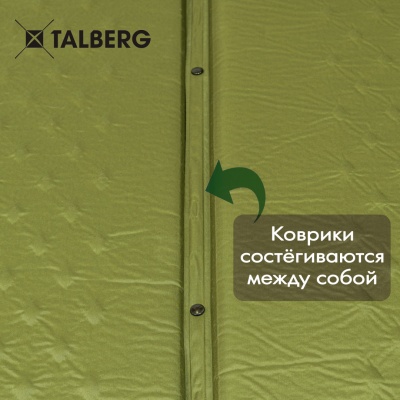 Коврик Talberg BASIC LARGE MAT олива 195*70*525