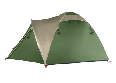 Палатка BTrace Canio 3 (зеленая/беж)