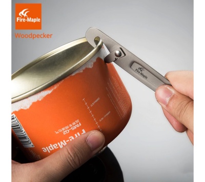 Ловилка Fire Maple титановая Woodpecker24