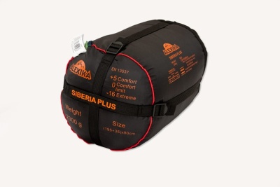 Спальный мешок Alexika SIBERIA PLUS зеленый правый 9252.0101136