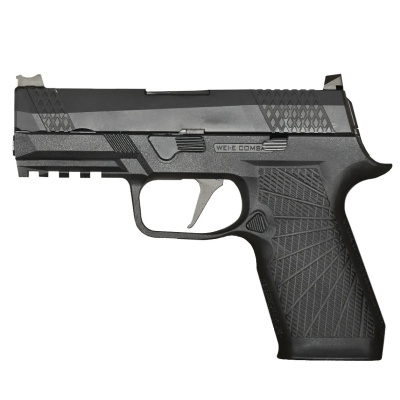 Модель пистолета WE SIG SAUER P-320 MK18 Black металл