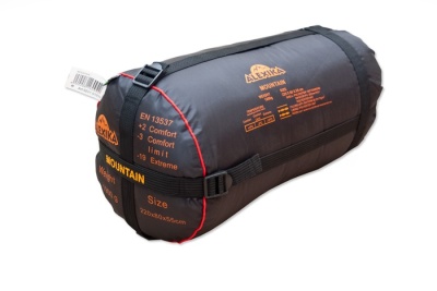 Спальный мешок Alexika MOUNTAIN WIDE зеленый правый 9222.0101135