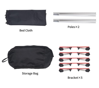 Раскладушка кемпинговая ADR Camping Light, Black24