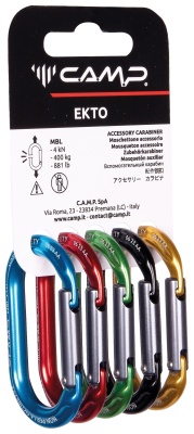 Комплект карабинов CAMP Ekto RACK PACK 6 шт