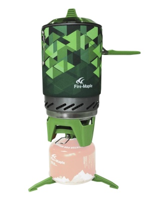 Система приготовления пищи FireMaple STAR X2 зеленая 7