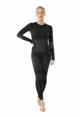 Комплект термобелья VIKING Ilsa, Black/Grey