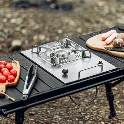 Стол туристический ADR Chief Cook Table + плита, Black31