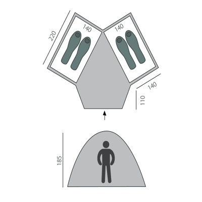 Палатка BTrace Double 44