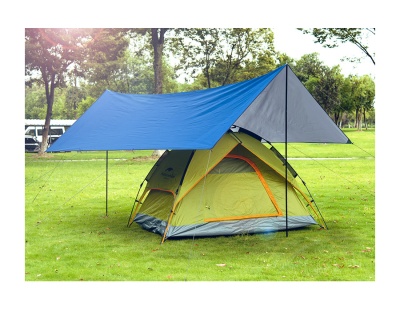 Тент ADR 3x4 со стойками (silver/light blue)23