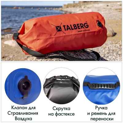 Гермомешок Talberg Extreme PVC 80 оливковый4