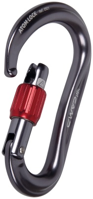 Карабин CAMP Atom Lock, Gun metal2