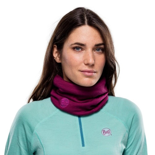 Бандана Buff Heavyweight Merino Wool Purple Raspberry2