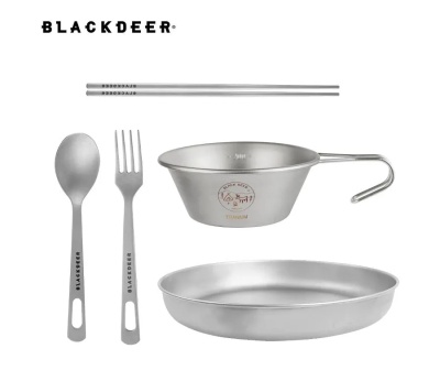 Палочки для еды BlackDeer Yi Titanium Chopsticks21