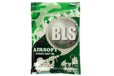 Шары BLS 0,48 White (1000 шт.) страйкбол (airsoft)23