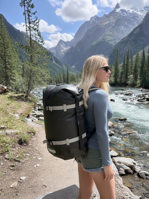 Герморюкзак ADR Kayaking DryPack 55 (black)1