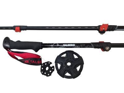 Палки трекинговые Talberg Compact Plus, black22