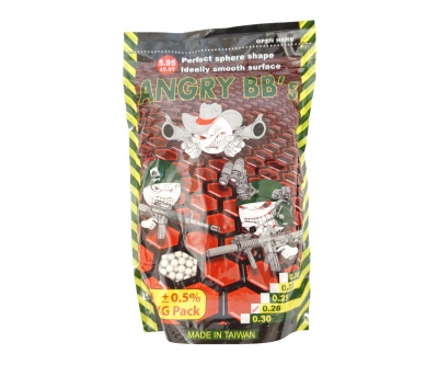 Шары Angry BBs 0,28 1 кг. (3500шт.) страйкбол (airsoft)22