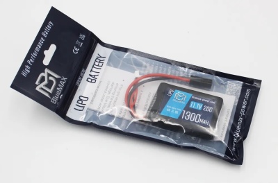 Аккумулятор 11.1V 1300mah (Li-Po) 20С stick 17*43*65 mm23