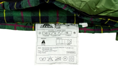 Спальный мешок Alexika SIBERIA Compact Plus правый 9272.0101130